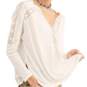 Free people lace long sleeve